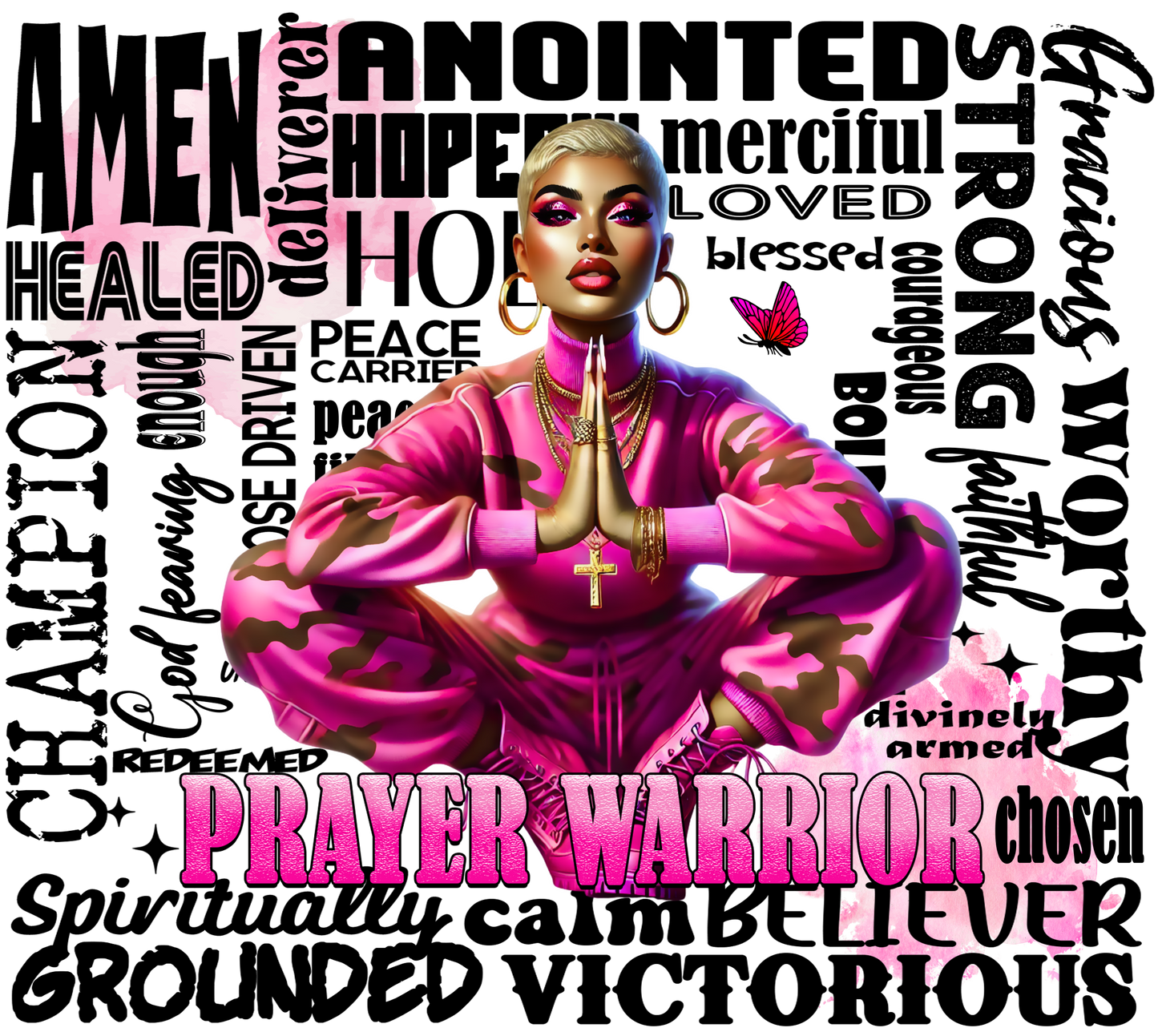 Pink Lady Prayer Warrior Bundle