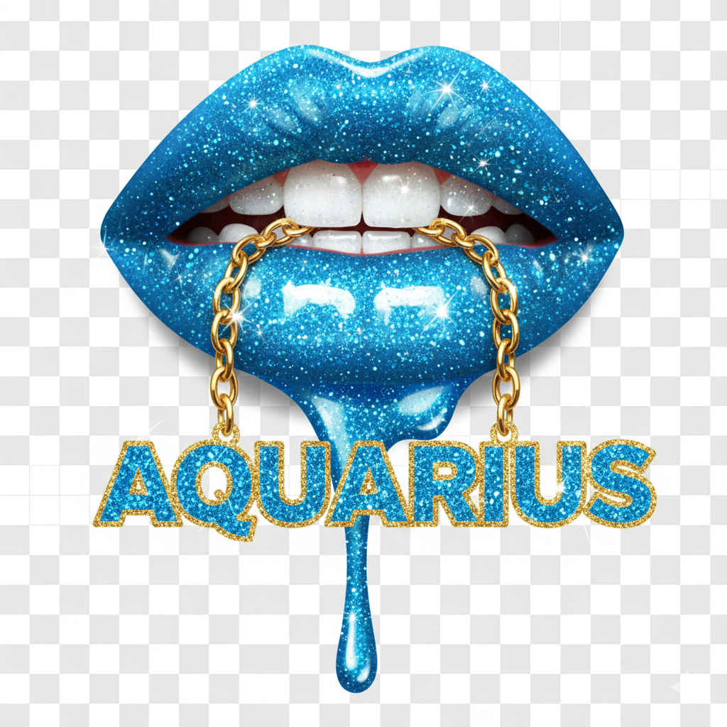 Zodiac Lips PNG Bundle