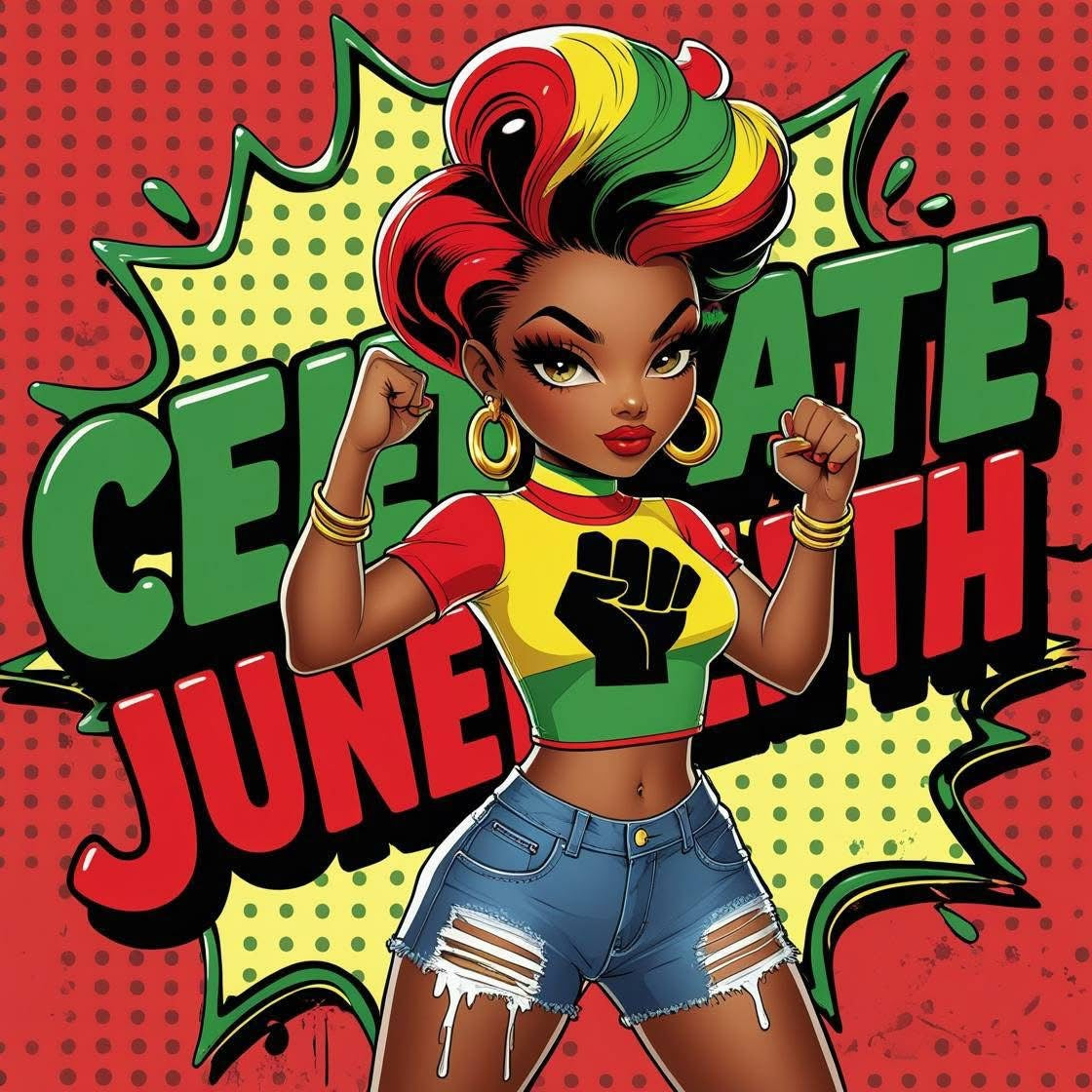 Juneteenth Celebration PNG Bundle - Digital Graphics