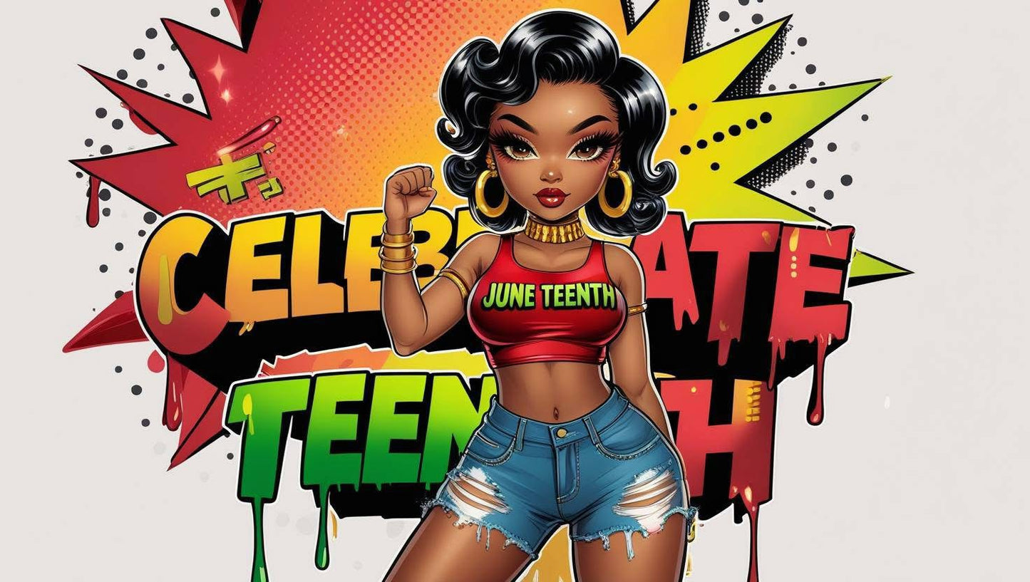 Juneteenth Celebration PNG Bundle - Digital Graphics