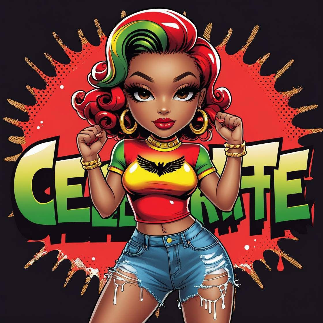Juneteenth Celebration PNG Bundle - Digital Graphics