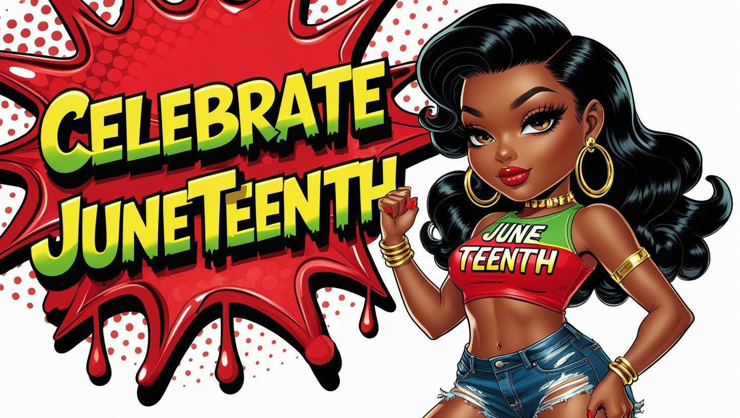 Juneteenth Celebration PNG Bundle - Digital Graphics