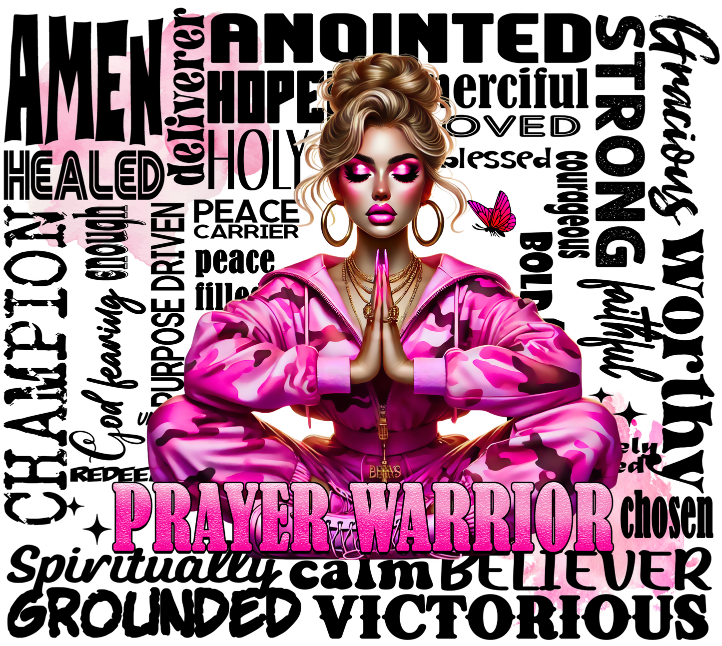 Pink Lady Prayer Warrior Bundle