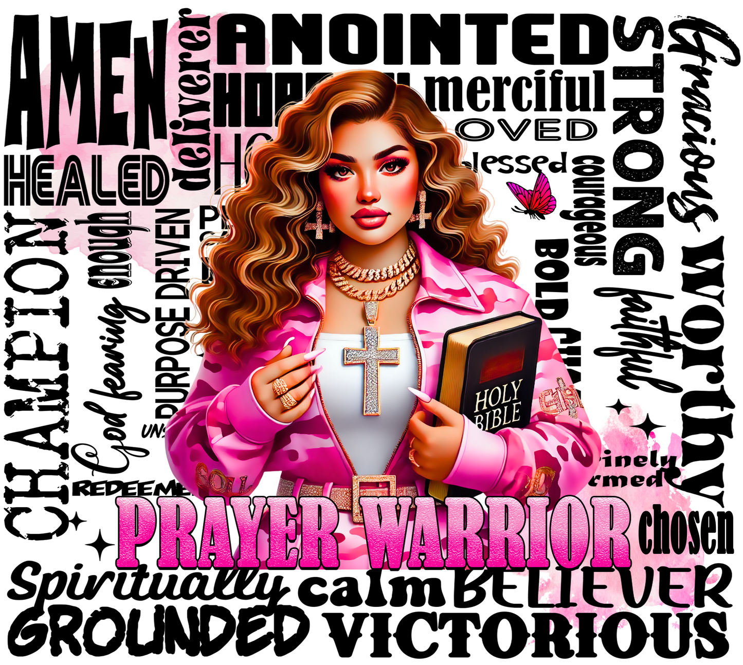 Pink Lady Prayer Warrior Bundle