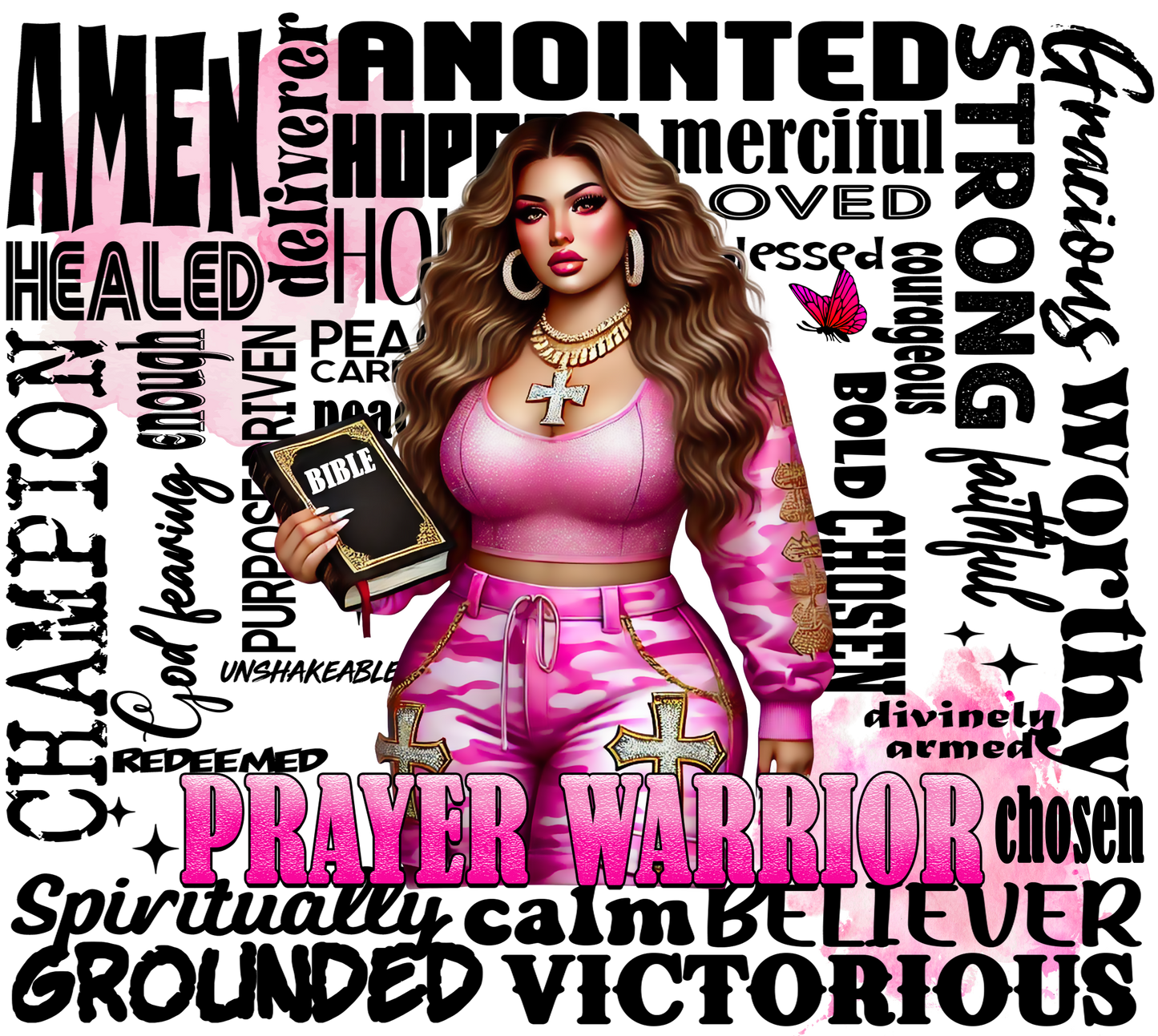 Pink Lady Prayer Warrior Bundle
