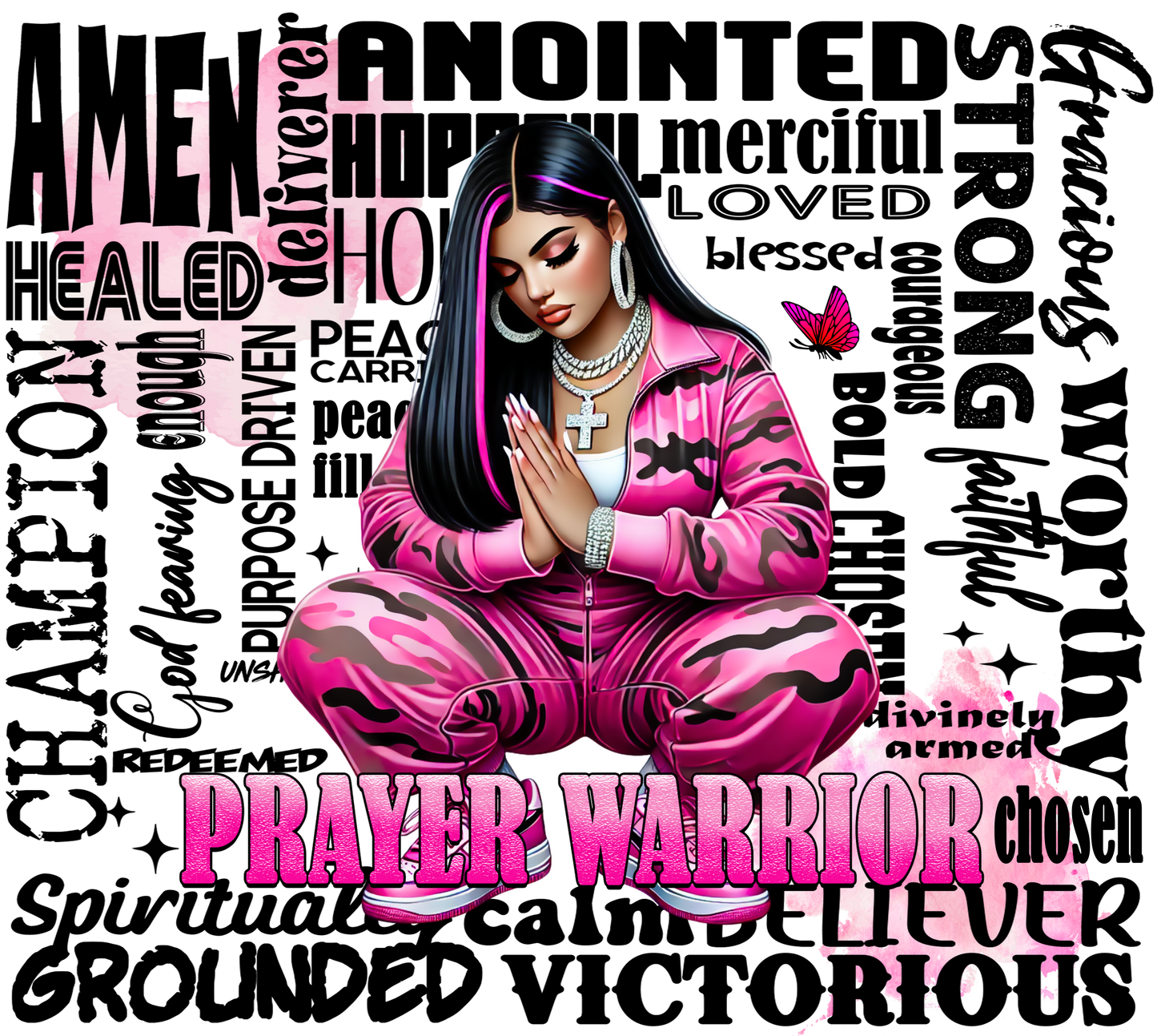 Pink Lady Prayer Warrior Bundle
