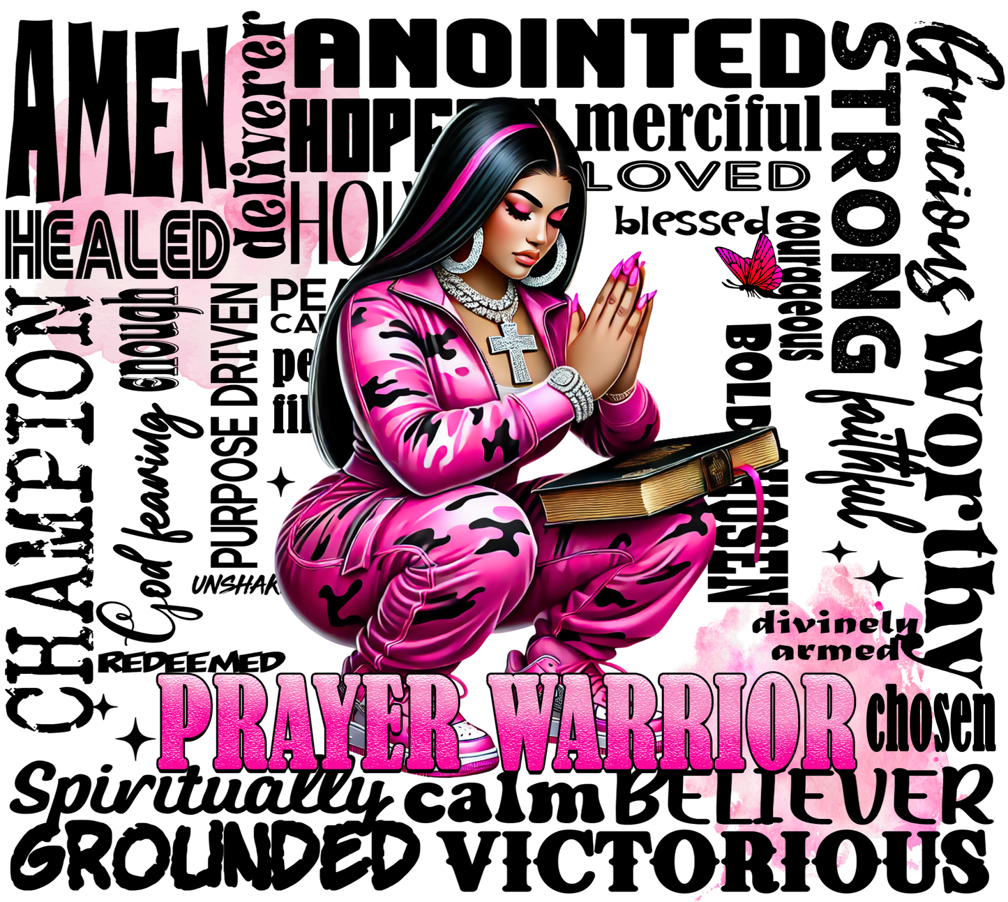 Pink Lady Prayer Warrior Bundle
