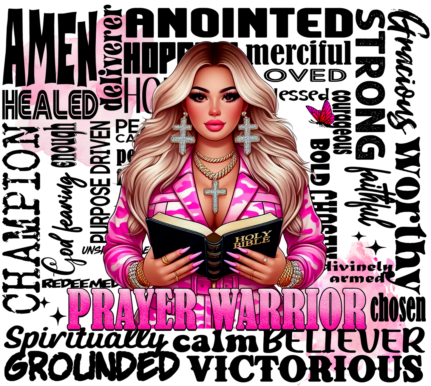 Pink Lady Prayer Warrior Bundle
