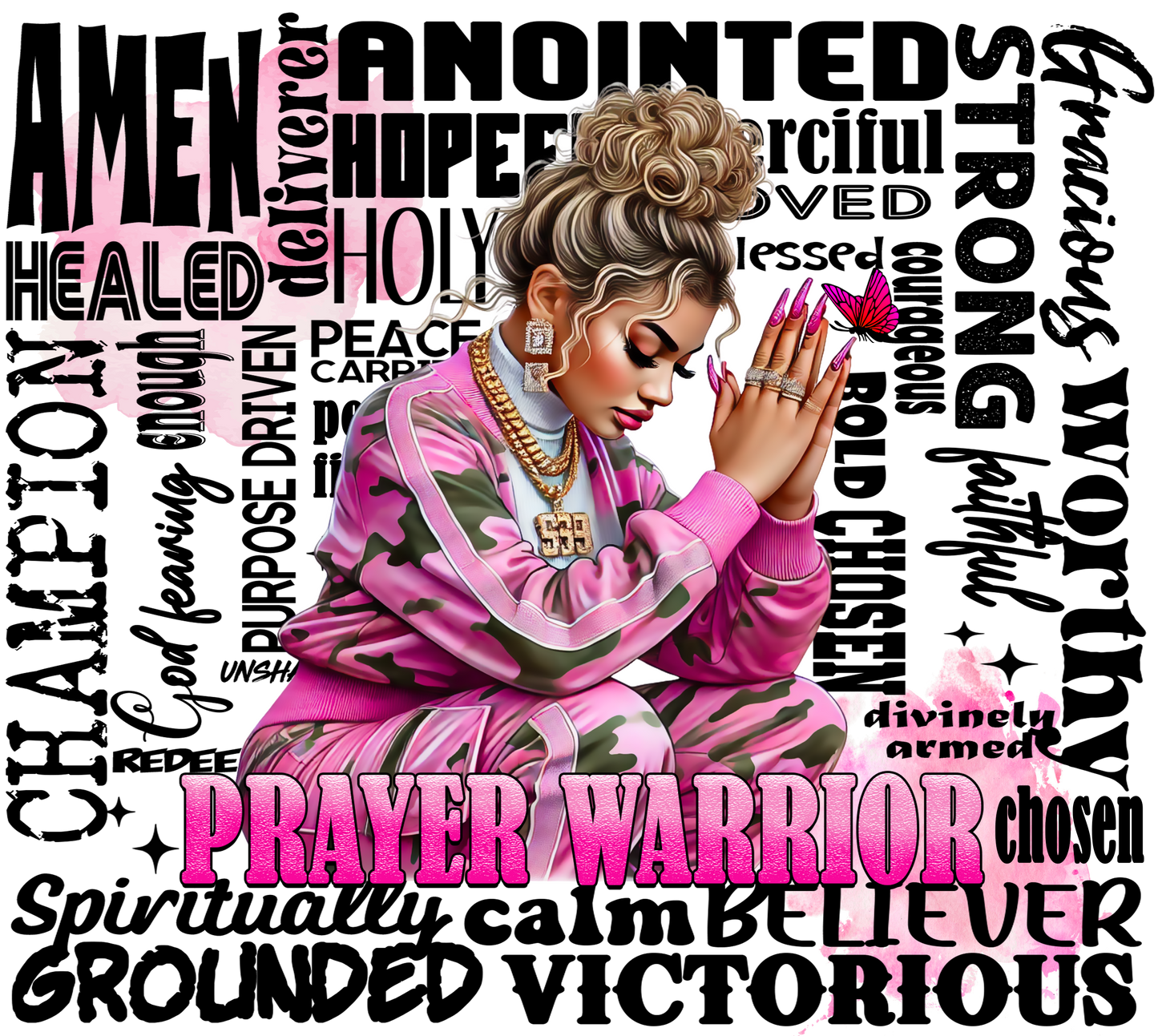 Pink Lady Prayer Warrior Bundle
