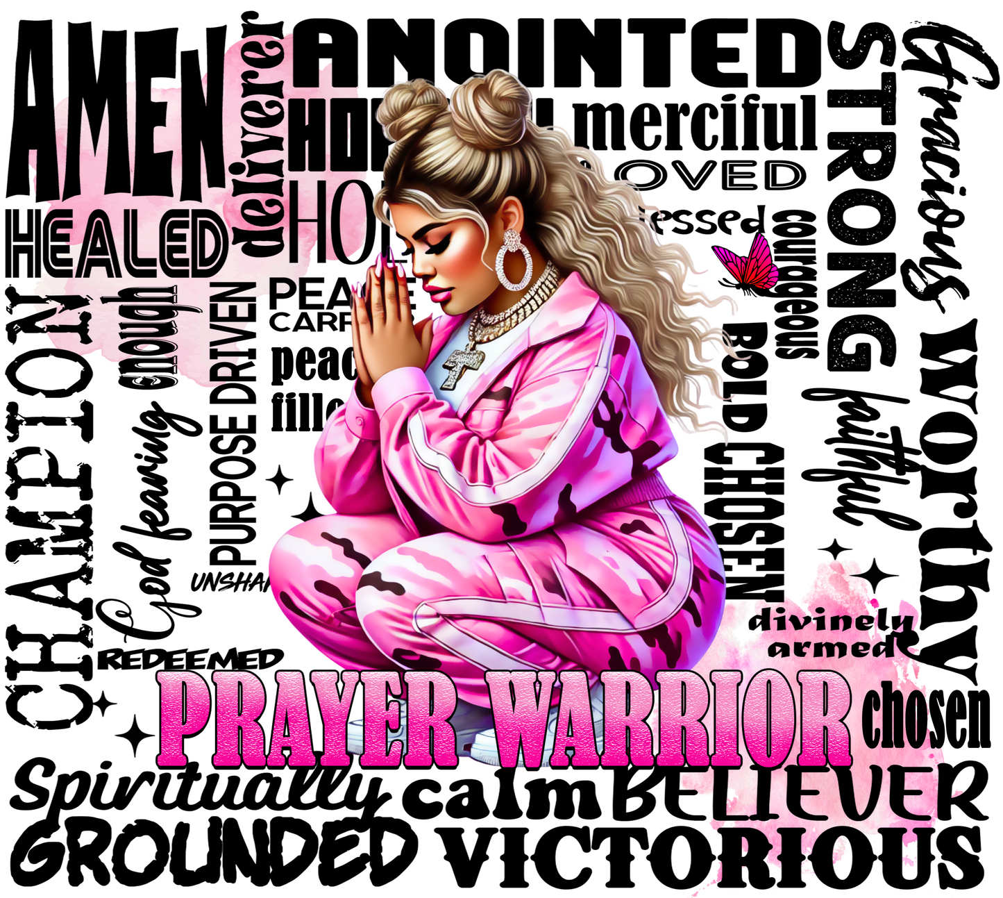 Pink Lady Prayer Warrior Bundle