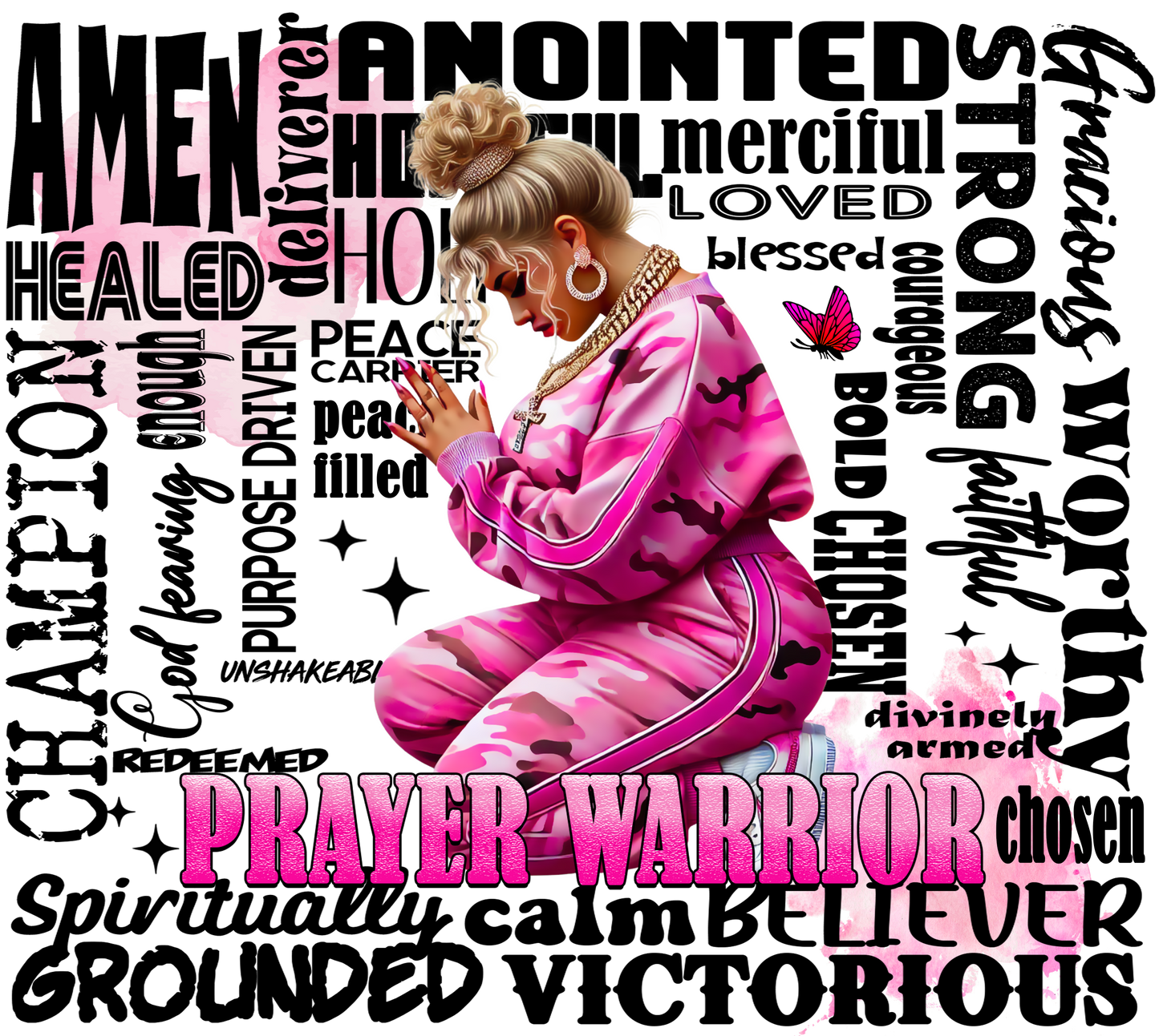 Pink Lady Prayer Warrior Bundle