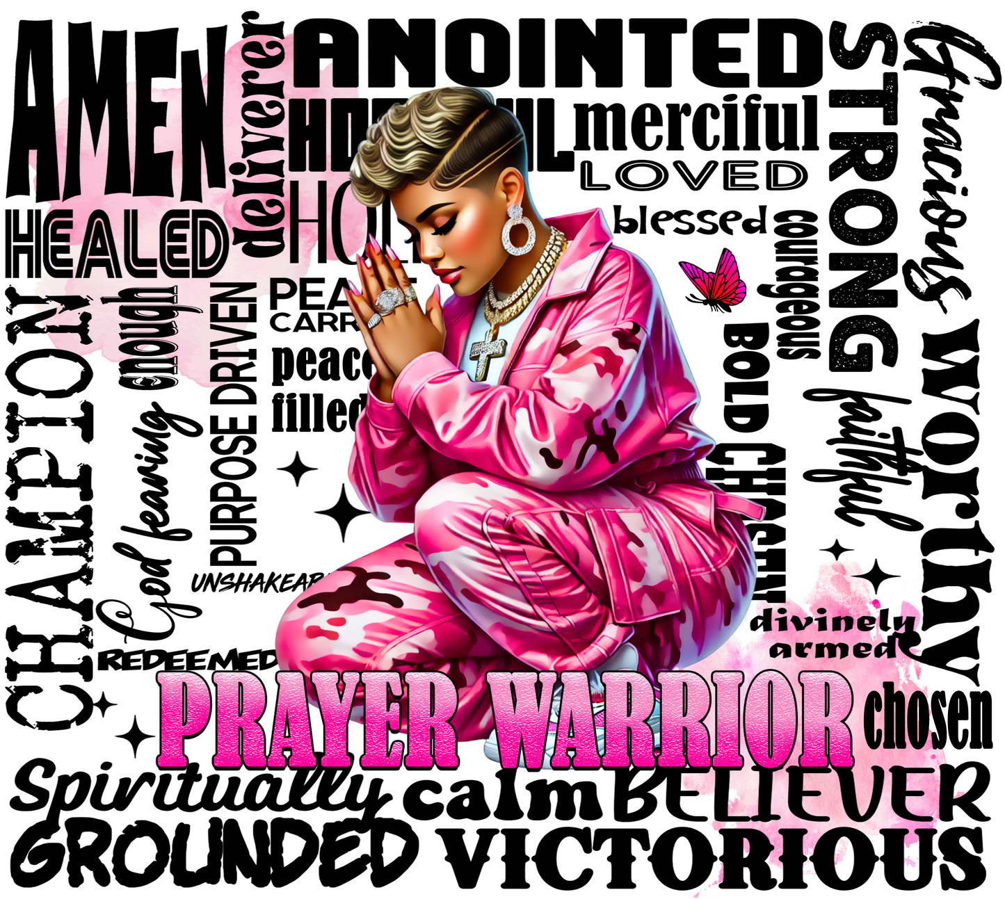 Pink Lady Prayer Warrior Bundle