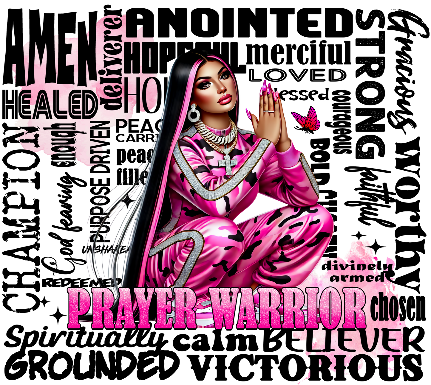 Pink Lady Prayer Warrior Bundle